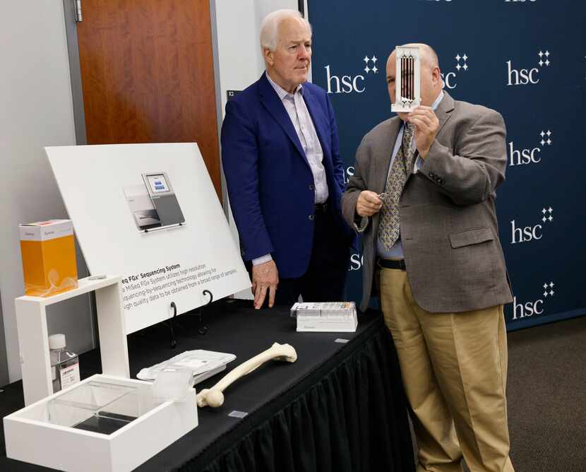 Michael Coble, executive director, Center for Human Identification (CHI) at University of...