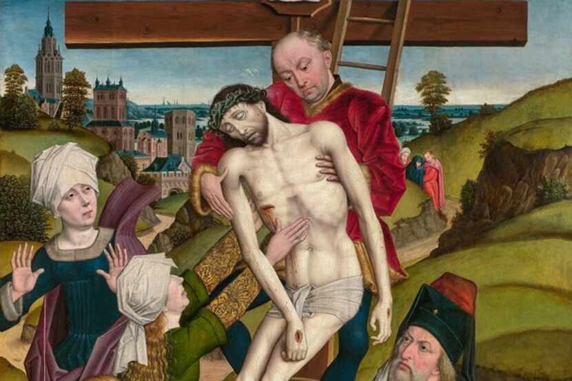 Derick Baegert, The Descent from the Cross, Dallas Museum of Art, Marguerite and Robert...