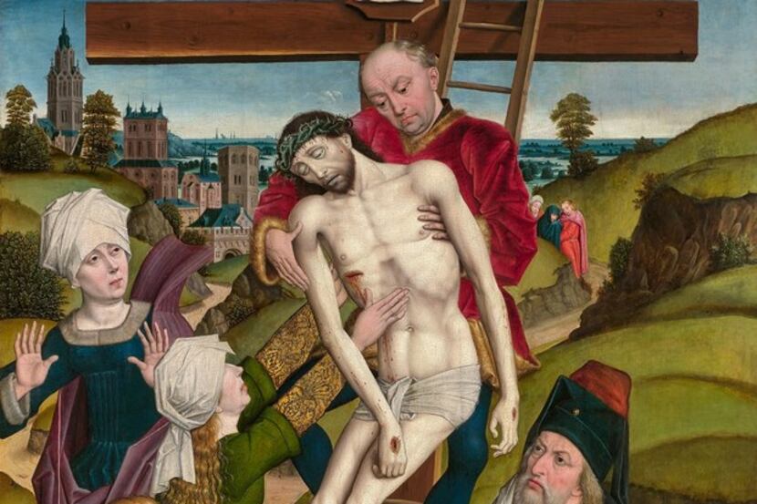 Derick Baegert, The Descent from the Cross, Dallas Museum of Art, Marguerite and Robert...