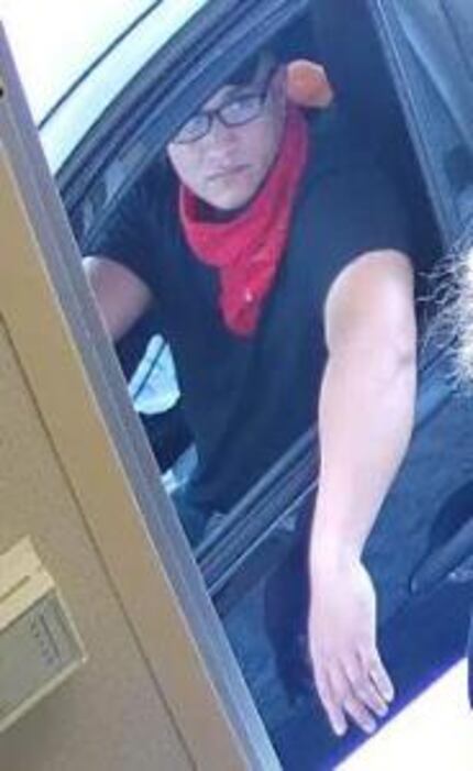 Police say this man robbed a McDonald's drive-thru on Friday.