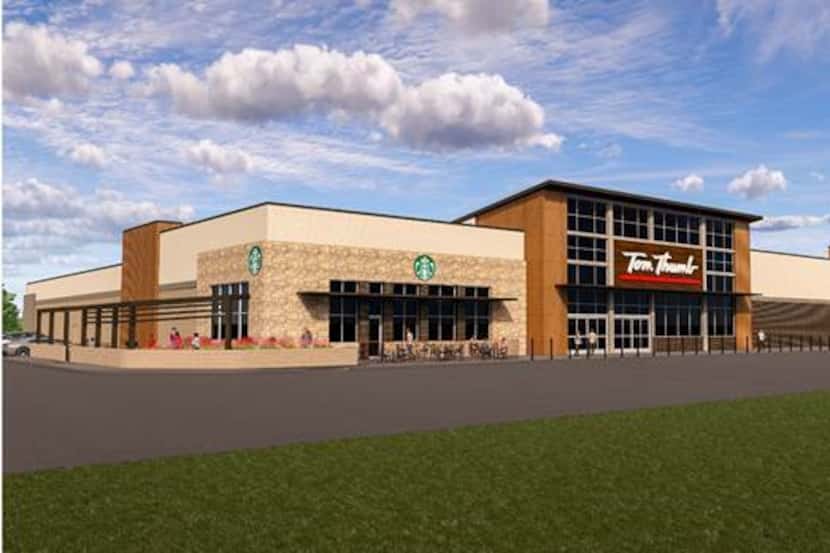 Tom Thumb store to be built at the Gateway Park retail center on Belt Line Road and Town...
