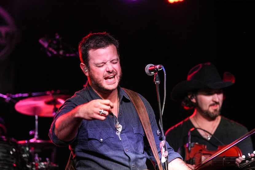 Wade Bowen performs during the 16th Annual Americana Music Festival & Conference at the...