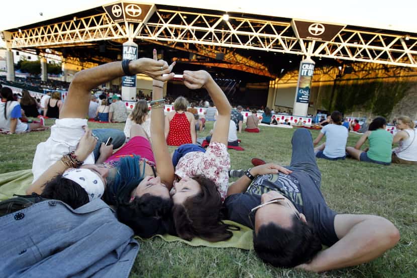 Like to stretch out at concerts? You might want to try the lawn seating at Gexa Energy...