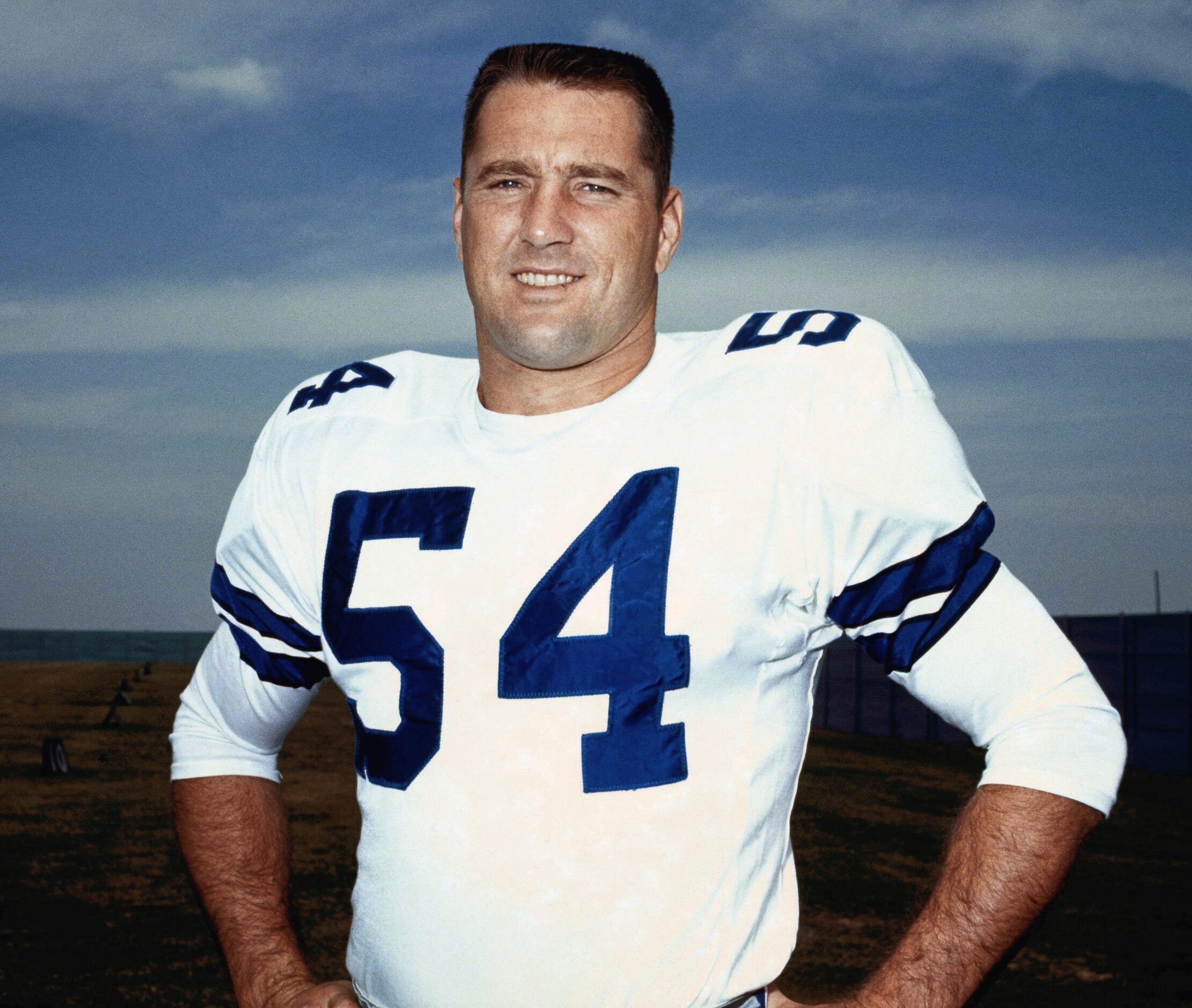 FILE - Dallas Cowboys linebacker Chuck Howley is shown in 1968. Super Bowl MVP Chuck Howley...