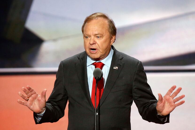Continental Resources CEO, Harold Hamm speaks during the third day of the Republican...
