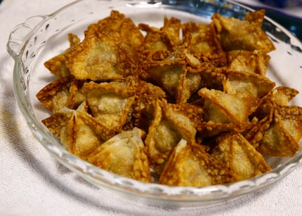 Spam Teriyaki Rangoons, made by Allyson Garmon, 11, won the Spam Kid Chef contest at the...