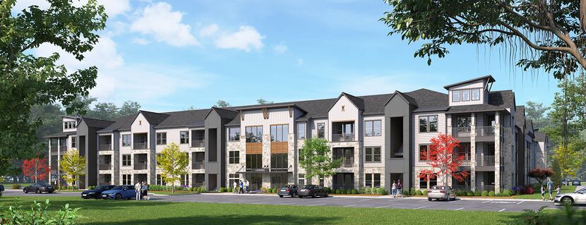HighPark Capital's new Melissa apartments are northeast of U.S. 75 on S.H. 121.
