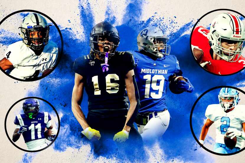 Breaking down the wide receivers and tight ends in The Dallas Morning News' Top 100 recruits...