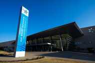 The main entrance to the Kay Bailey Hutchison Convention Center is seen on Monday, Feb. 5,...