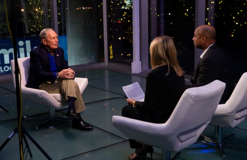 Presidential candidate and former New York Mayor Mike Bloomberg sits down with Gromer...
