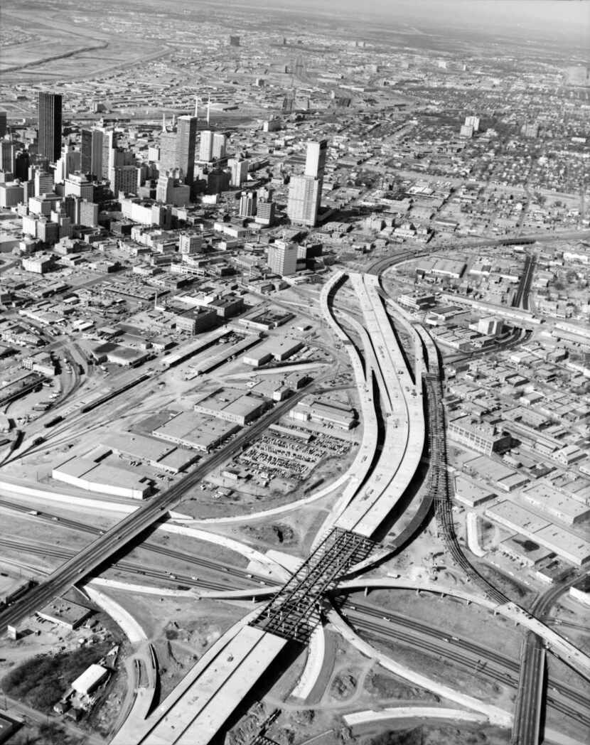 Eight years later, I-345 was under construction.