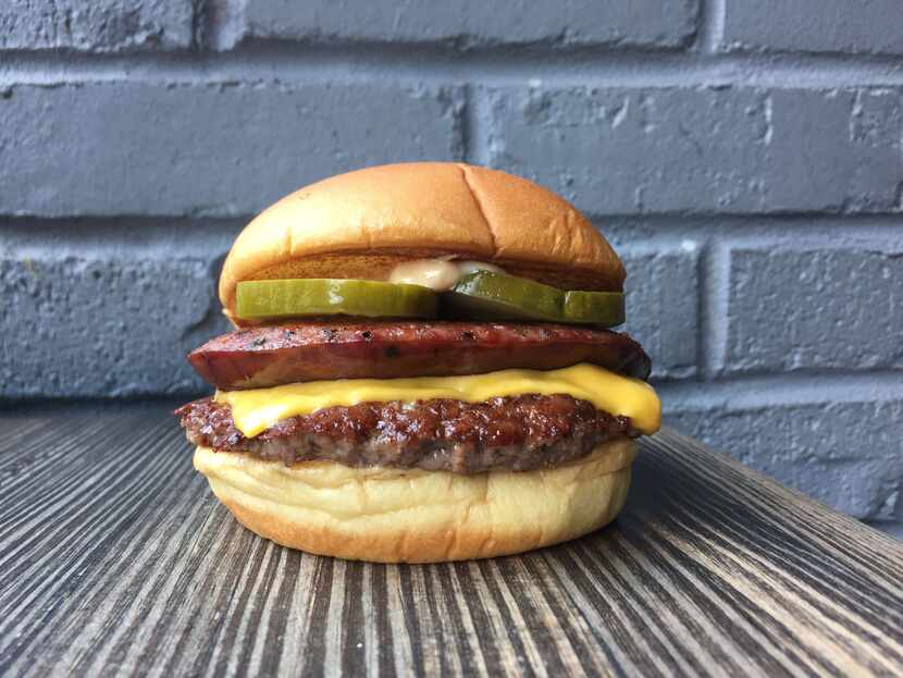 The Lockhart Link Burger at Shake Shack is a special-to-Texas cheeseburger topped with a...