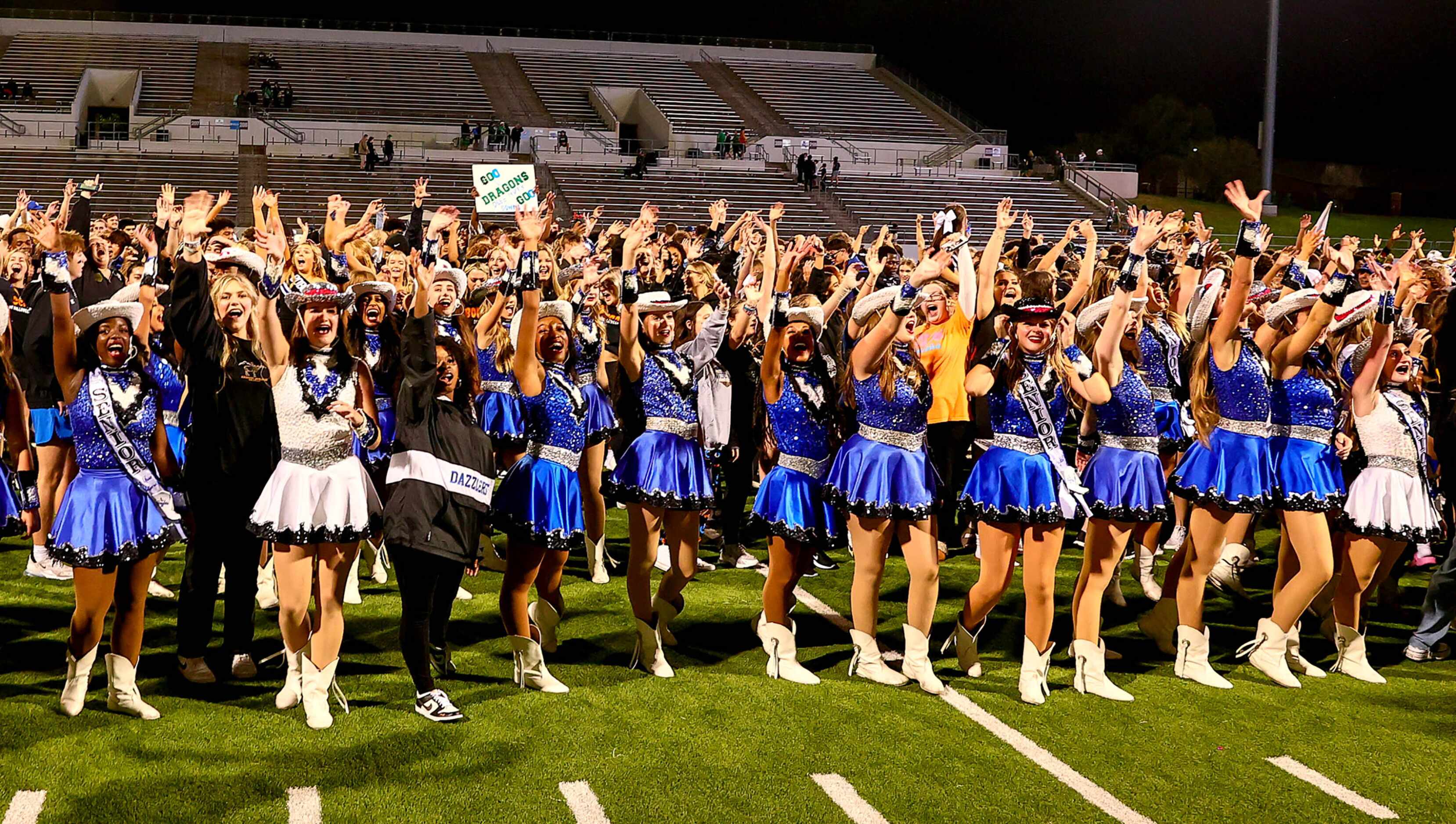 Byron Nelson defeated Southlake Carroll, 34-17 in a District 4-6A high school football game...