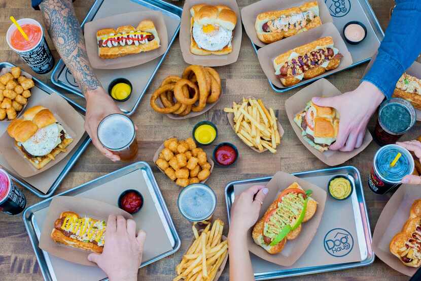 Dog Haus is a hot-dog franchise that's opening in Arlington in late summer 2019.