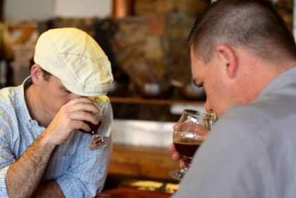 Kevin Lefere (left) and Ryan Pyle (right) combined their skills in hospitality and brewing,...