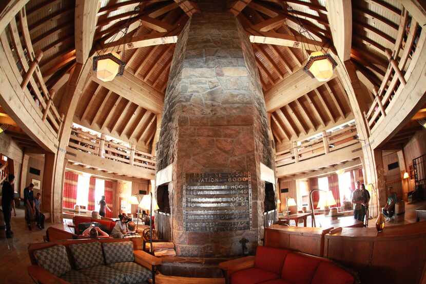 The historic Timberline Lodge offers ski-in, ski-out privileges at 6,000 feet above sea level.