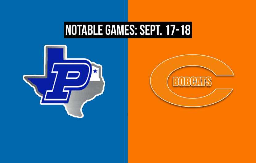Notable games for the week of Sept. 17-18 of the 2020 season: Omaha Paul Pewitt vs. Celina.