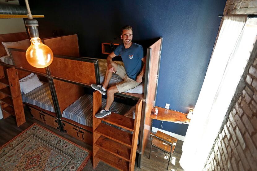 Collin Ballard has been trying to open Deep Ellum Hostel for more than two years.
