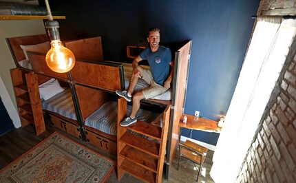 Collin Ballard has been trying to open Deep Ellum Hostel for more than two years.