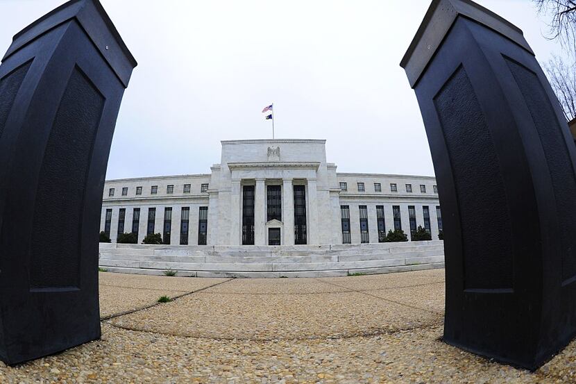 (FILES) This file photo taken on April 2, 2009 shows the US Federal Reserve building in...