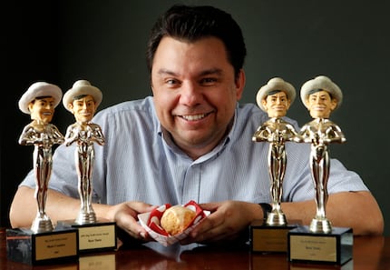 Abel Gonzales Jr., pictured here in 2012, has more Big Tex Choice Awards than any other...
