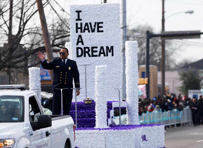 The Dallas parade along Martin Luther King Jr. Boulevard will step off Jan. 20 at 10 a.m....