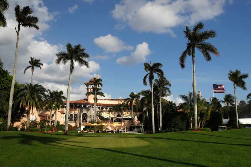 Donald Trump's Mar-A Lago resort in Palm Beach, Florida. (AP Photo/Carolyn Kaster)