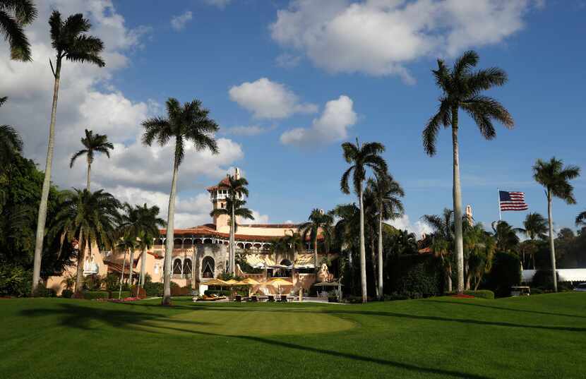 Donald Trump's Mar-A Lago resort in Palm Beach, Florida. (AP Photo/Carolyn Kaster)