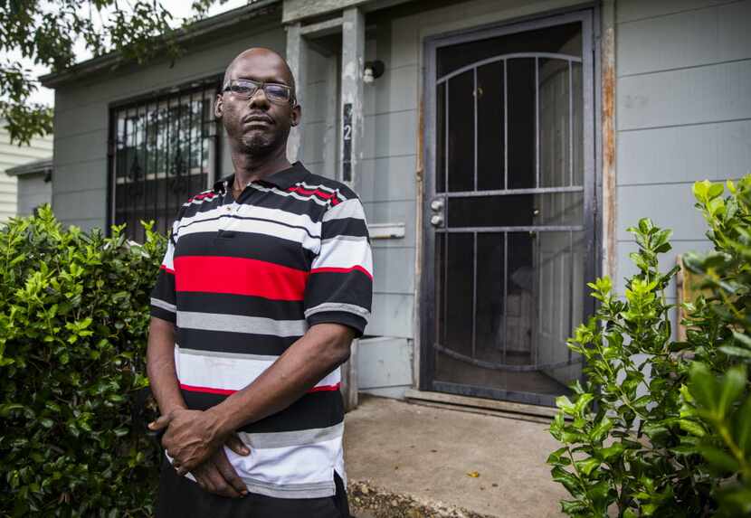 Edward Adkins poses for a portrait outside his home on Tuesday, August 16, 2016 on Arizona...