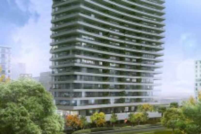  Great Gulf Homes' Turtle Creek high-rise will have about 100 condos in 20 stories.