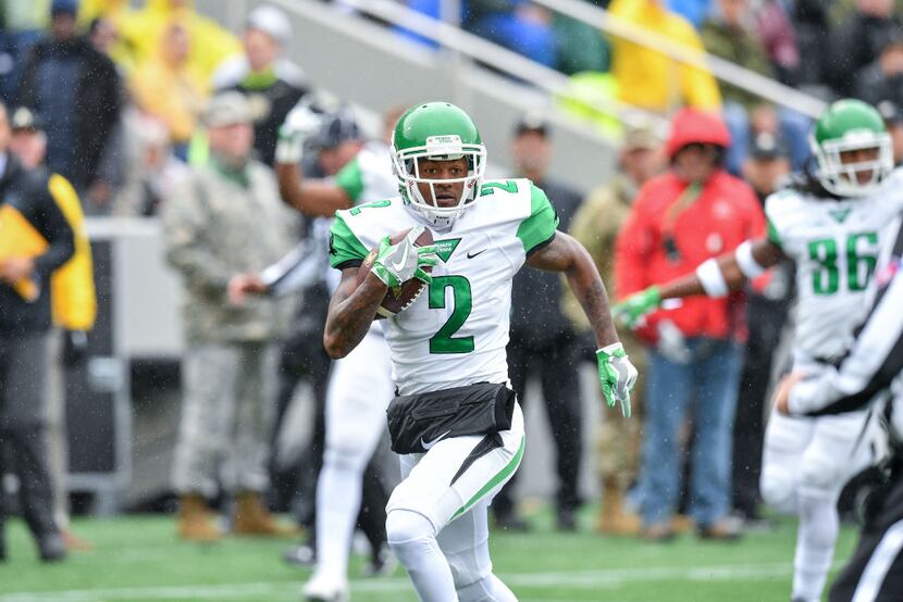 West Point, NY - October 22, 2016: North Texas Mean Green defensive back Eric Jenkins...