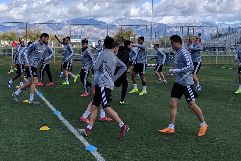 FC Dallas Tucson training camp day 4. (2-19-19)