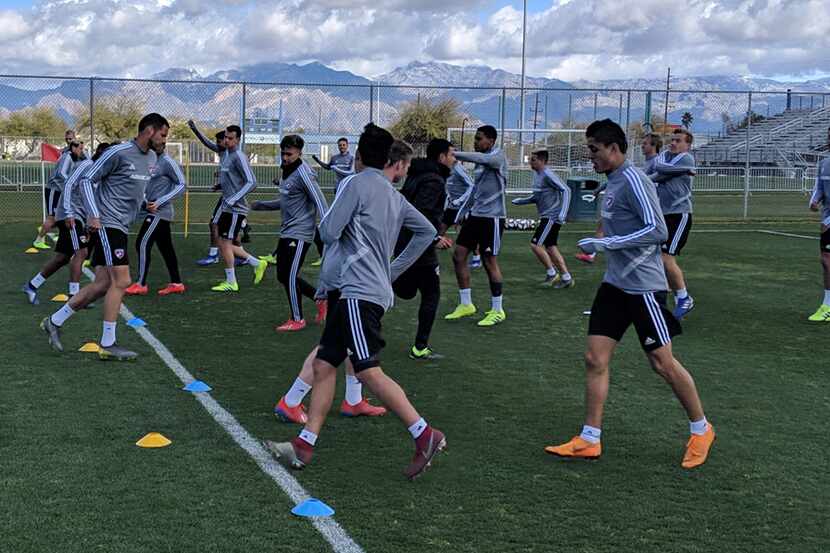 FC Dallas Tucson training camp day 4. (2-19-19)