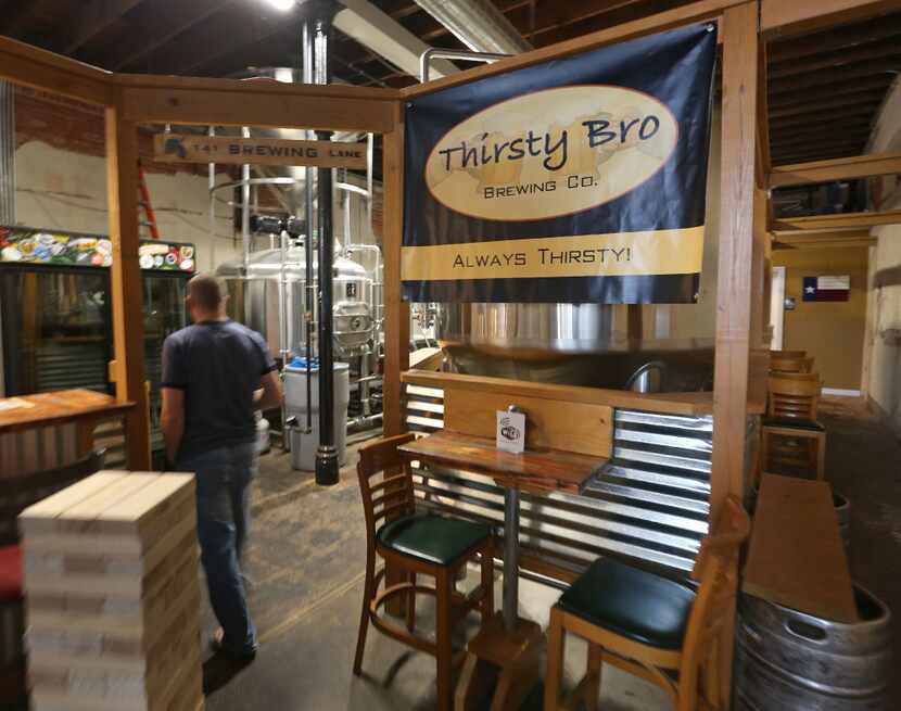 Thirsty Bro Brewing Co. opened in Royse City on New Year's Eve 2016. 