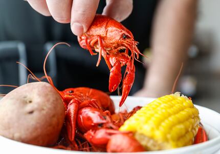 It's not just crawfish at Chris' Specialty Foods. But they have that, too. 
