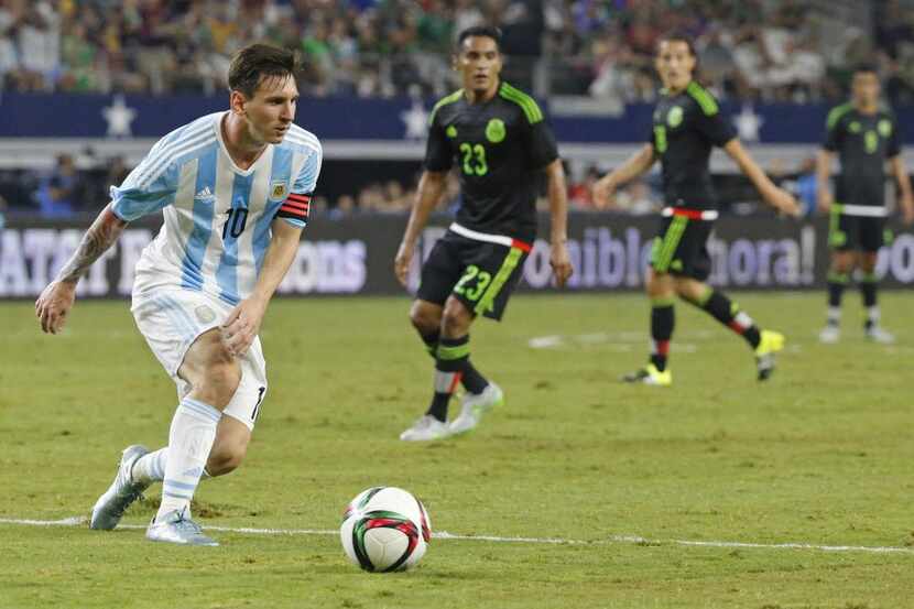 Lionel Messi y Argentina tienen su primer juego en la Copa América Centenario en Estados...