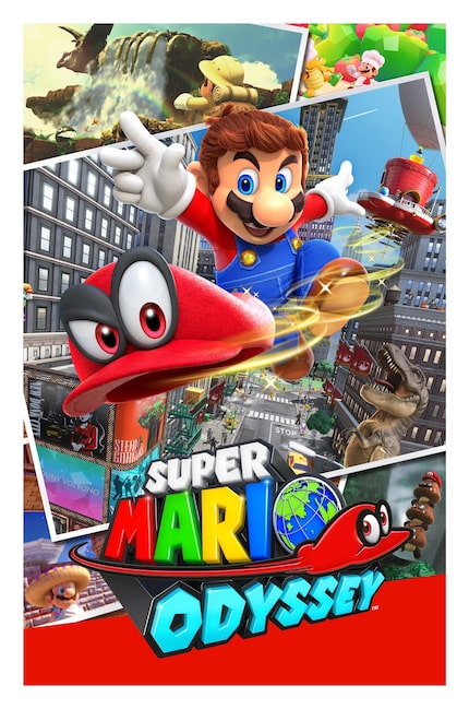 Box art for Super Mario Odyssey.