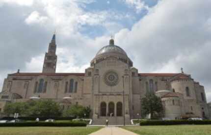  The Basilica of the National Shrine of the Immaculate Conception is seen on August 20, 2015...