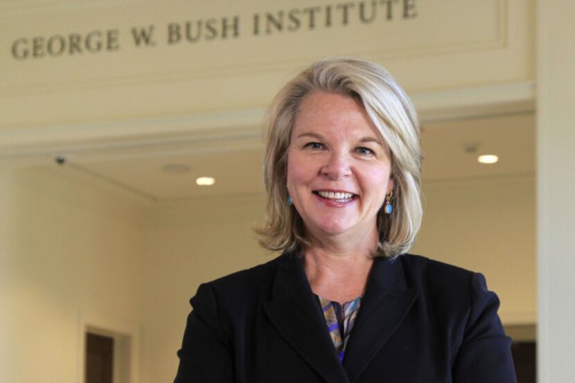Margaret Spellings, former U.S. education secretary, now leads the Bush Center.