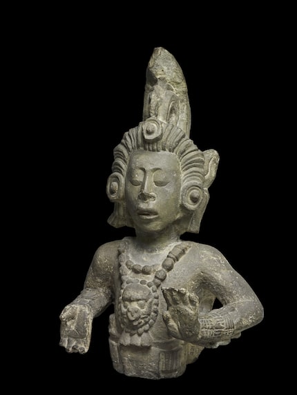 Maize God, from 715, Copan, Honduras.