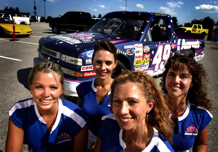 (From left) Geri Parris of Plano; Tracy Romagnoli of Prosper; Gina Tomaseski of Prosper; and...