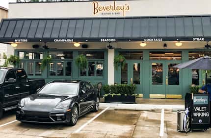 You want to sit down at Beverley's restaurant in Dallas at 7 p.m. on a Saturday? Not gonna...