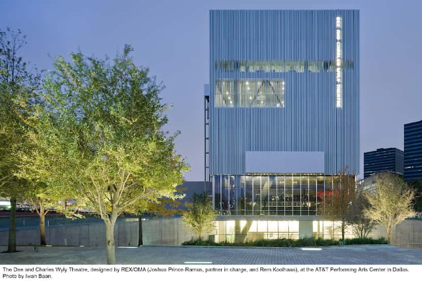 Wyly Theatre, designed by Joshua Prince-Ramus and Rem Koolhaas, Dallas Theater Center's home...