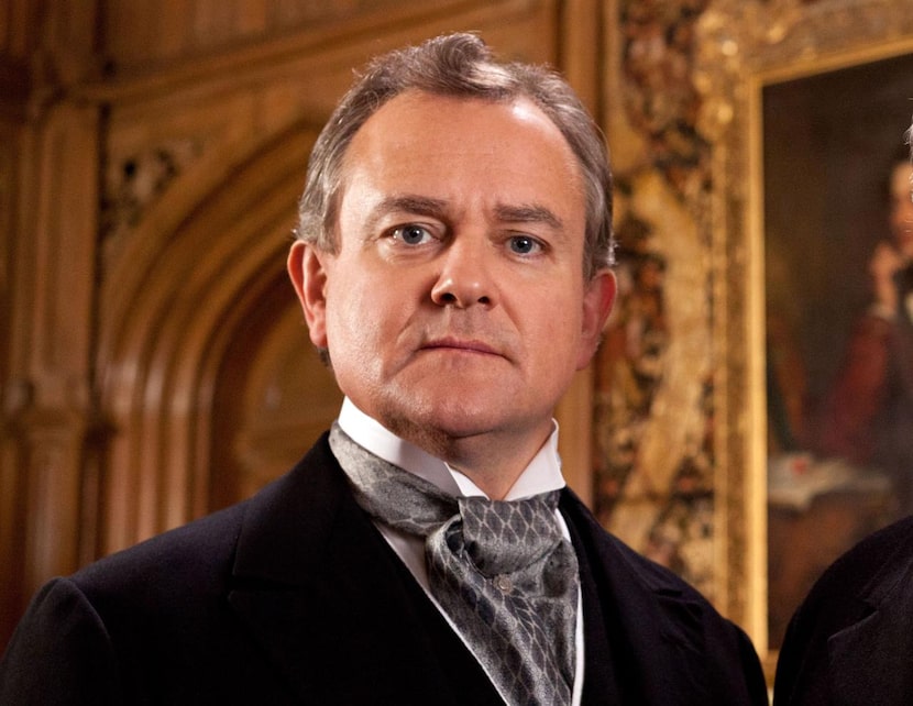 
Hugh Bonneville in a scene from the popular series "Downton Abbey." 
