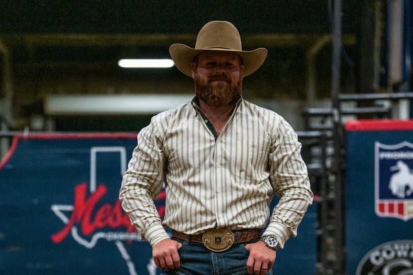 Travis Wheat, director of the Mesquite Championship Rodeo, has led the organization for the...