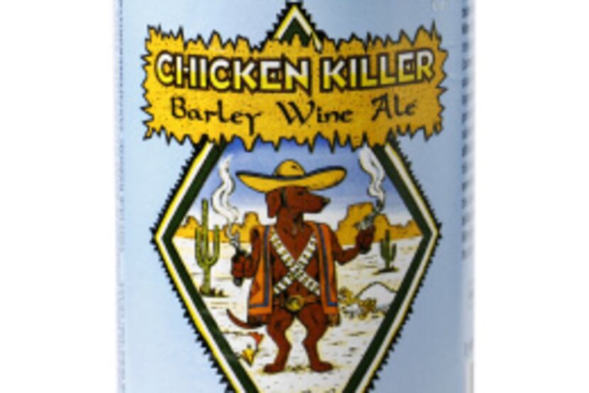Santa Fe Brewing Company Chicken Killer Barley Wine Ale.