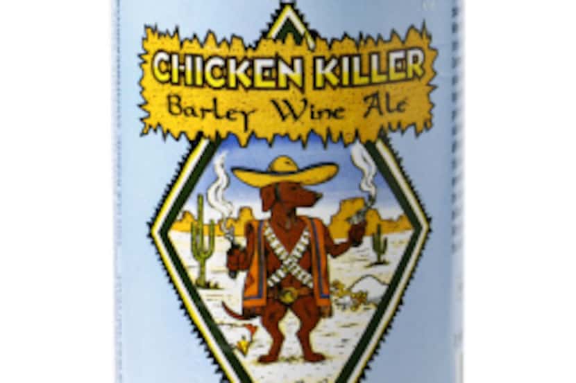 Santa Fe Brewing Company Chicken Killer Barley Wine Ale.