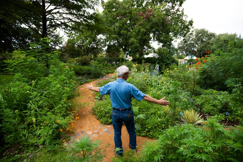 Dick Davis, executive director of Texas Discovery Gardens, talks about the variety of plants...