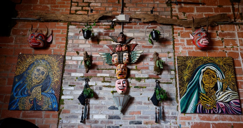 The interior of Ruins is seen in Deep Ellum neighborhood.