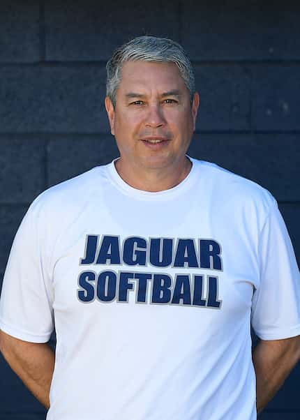 Flower Mound softball coach Mark Larriba